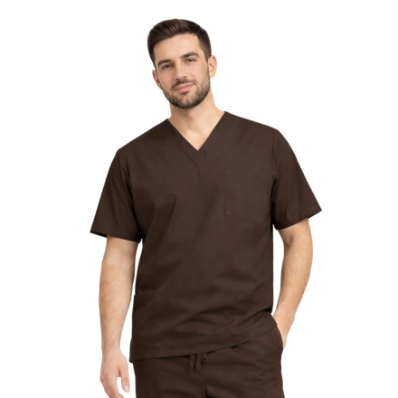 Bluza chirurgiczna męska czekolada roz. M